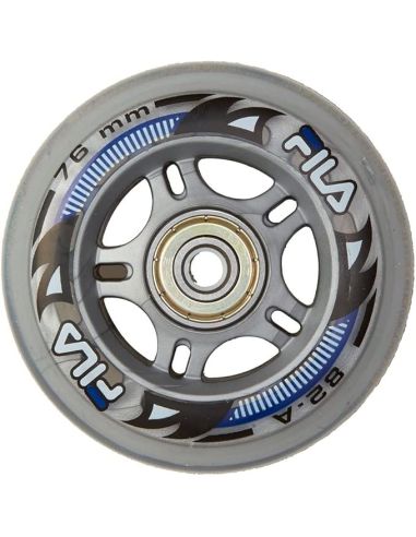 FILA 76mm/82A WHEELS(8un)+abec5+Alu spacer